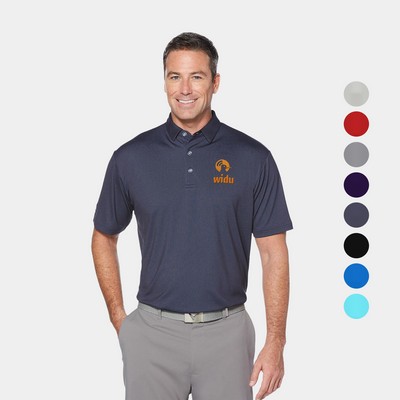 Callaway® Birdseye UPF 50+ Men's Cooling Polo Shirt with Custom Logo