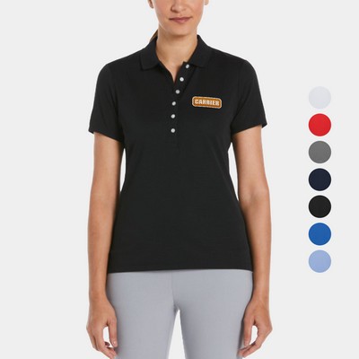 Callaway® Vent Moisture Wicking Women's Ottoman Polo Shirt with Custom Logo