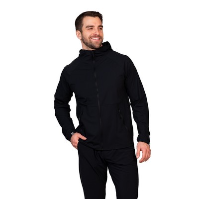 Storm Creek Men's Velocity 4-Way Stretch Performance Full Zip Hoodie